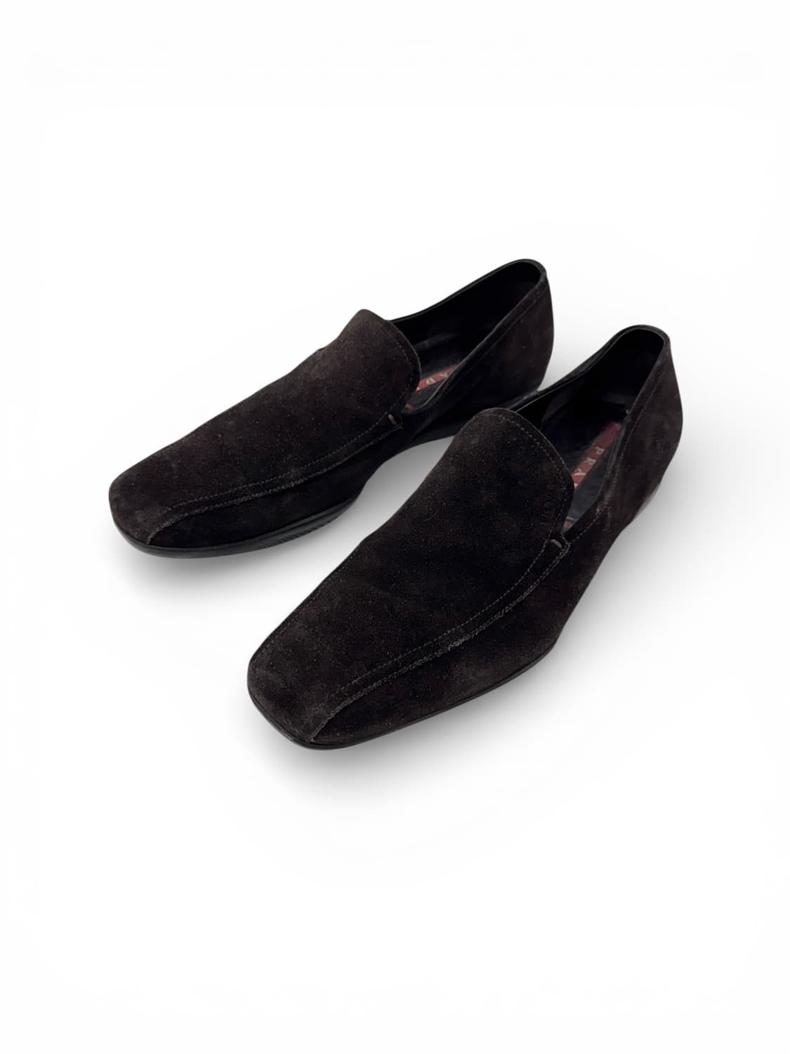 Prada 90s square Suede Loafer 상품이미지2
