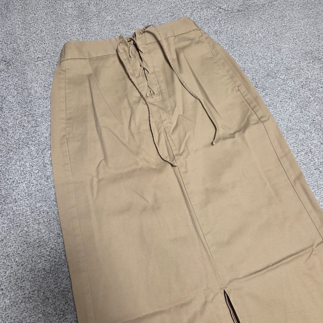 GU 백 스트랩 하이 웨이스트 롱 스커트 26-28 상품이미지3