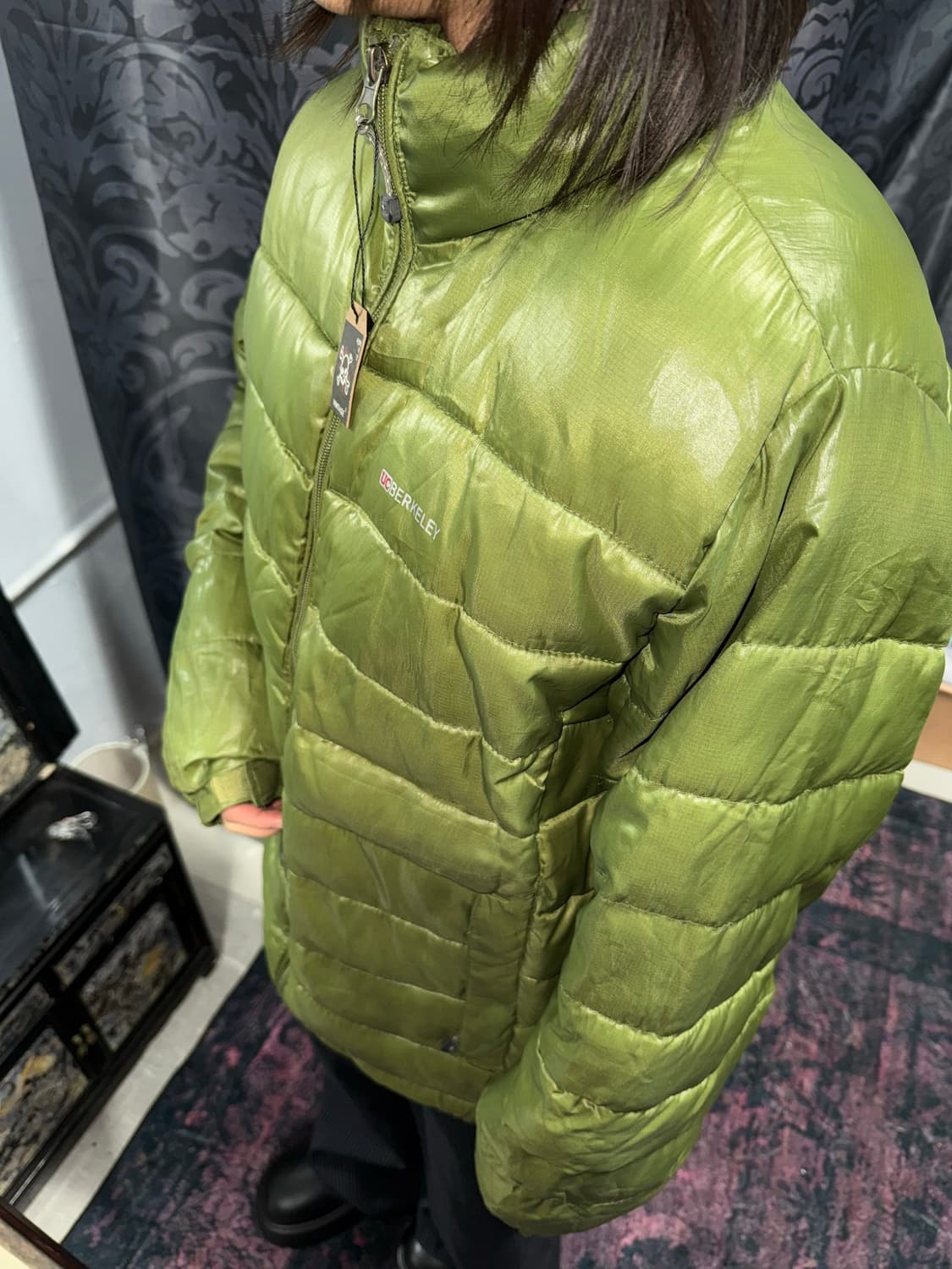 UC BERKELEY 올리브 패딩 상품이미지2