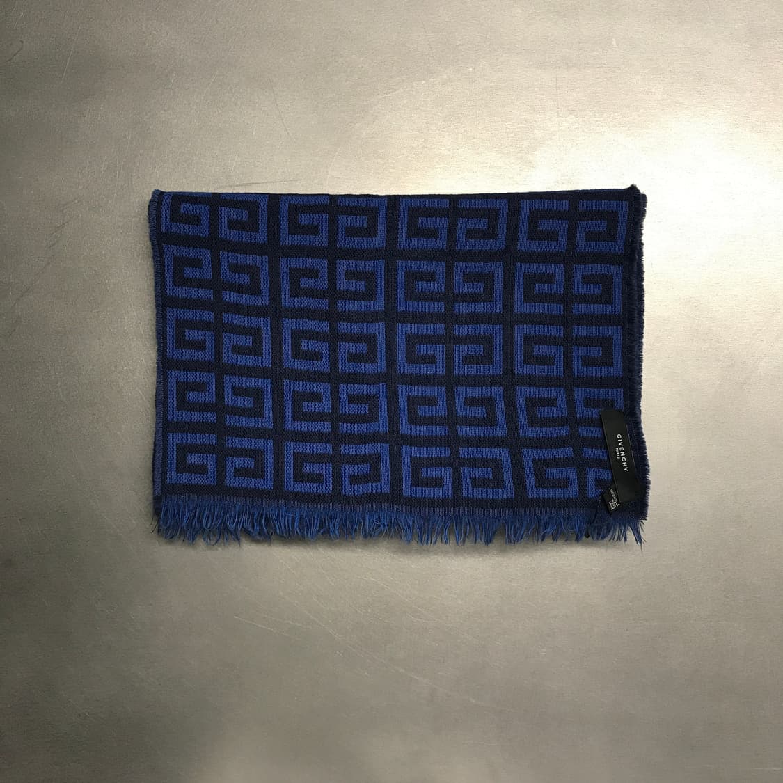 지방시 로고 머플러 블루 상품이미지2