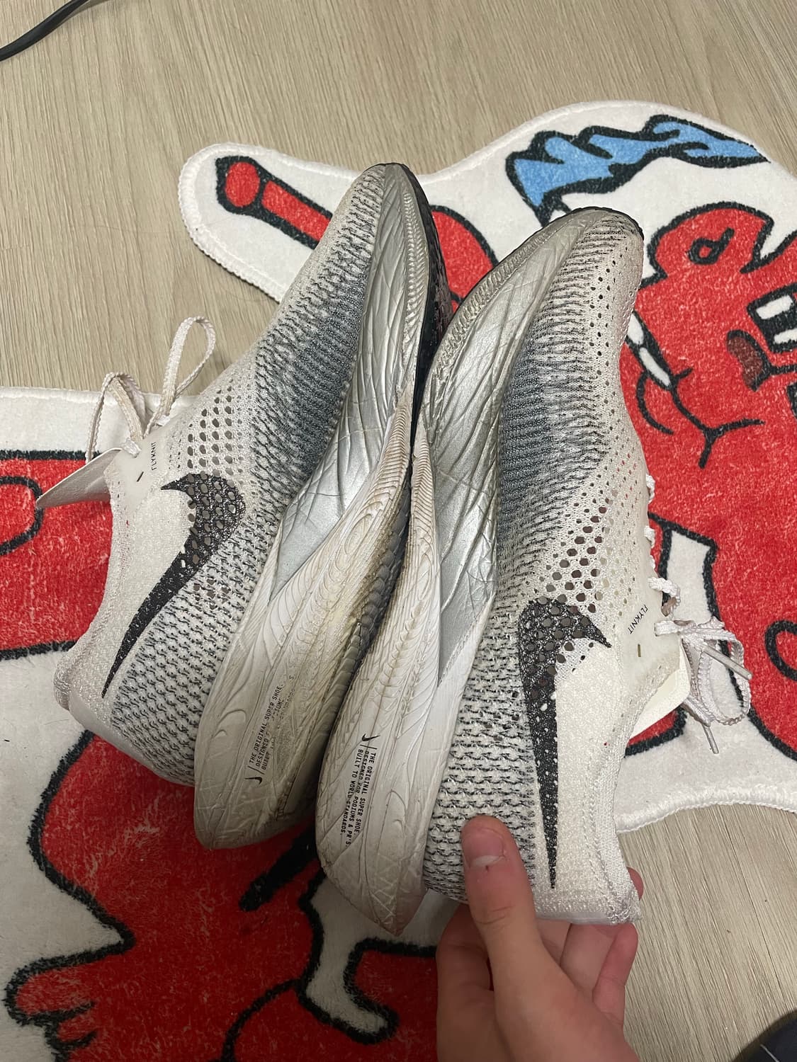 나이키 줌X 베이퍼플라이 넥스트% 3 화이트 그레이 상품이미지3