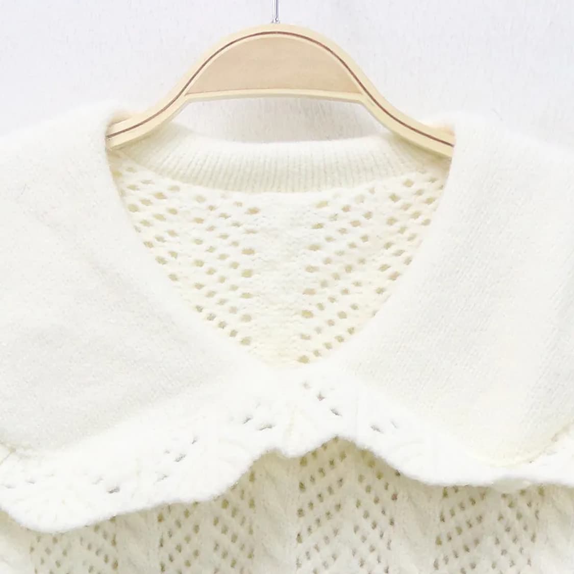 지알엘 빅카라 펀칭 니트 61827 상품이미지3