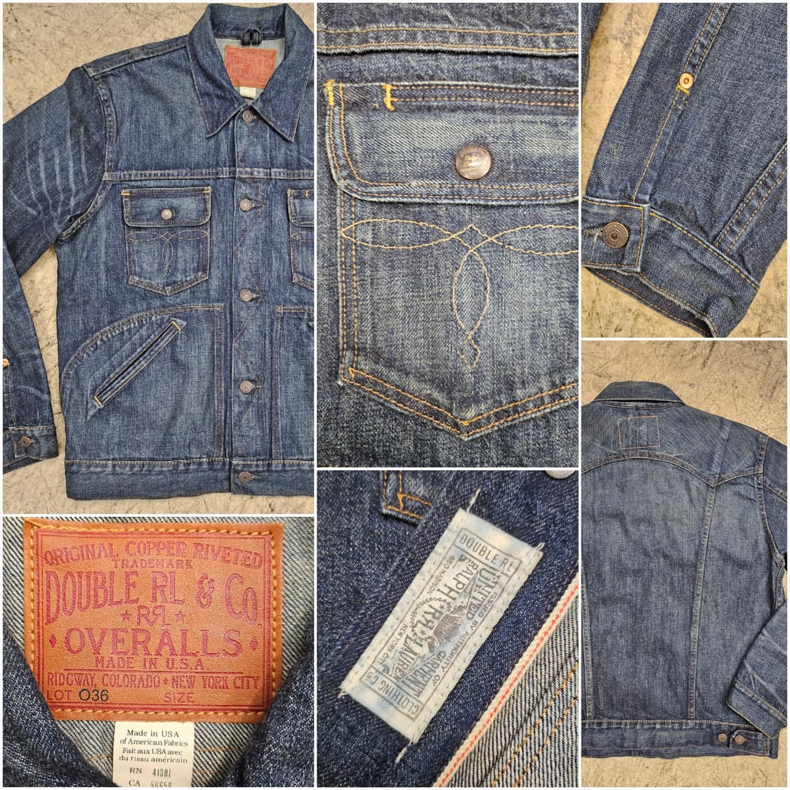 Double RL "Roper" Type_2  Denim Jacket 상품이미지1