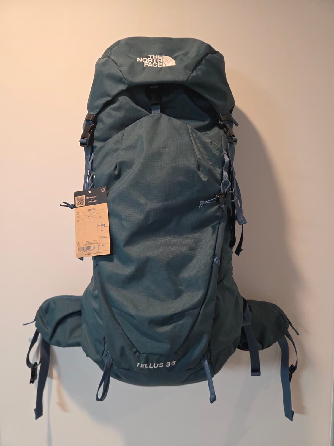 노스페이스 TELLUS 35 새상품 
(35리터 등산배낭)
 상품이미지1