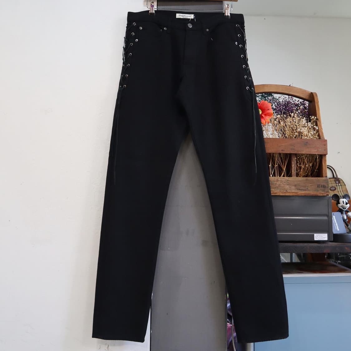 언더커버 스트레이트 코튼 팬츠 상품이미지1