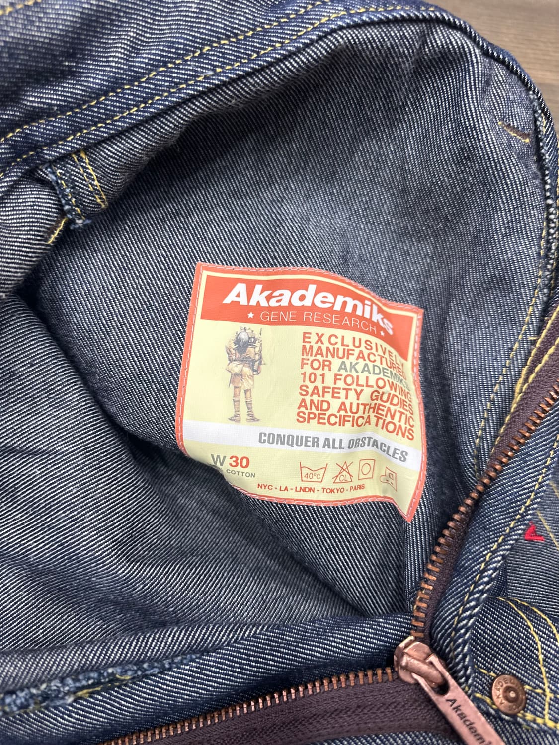 아카데믹스 데님팬츠 30사이즈 상품이미지6