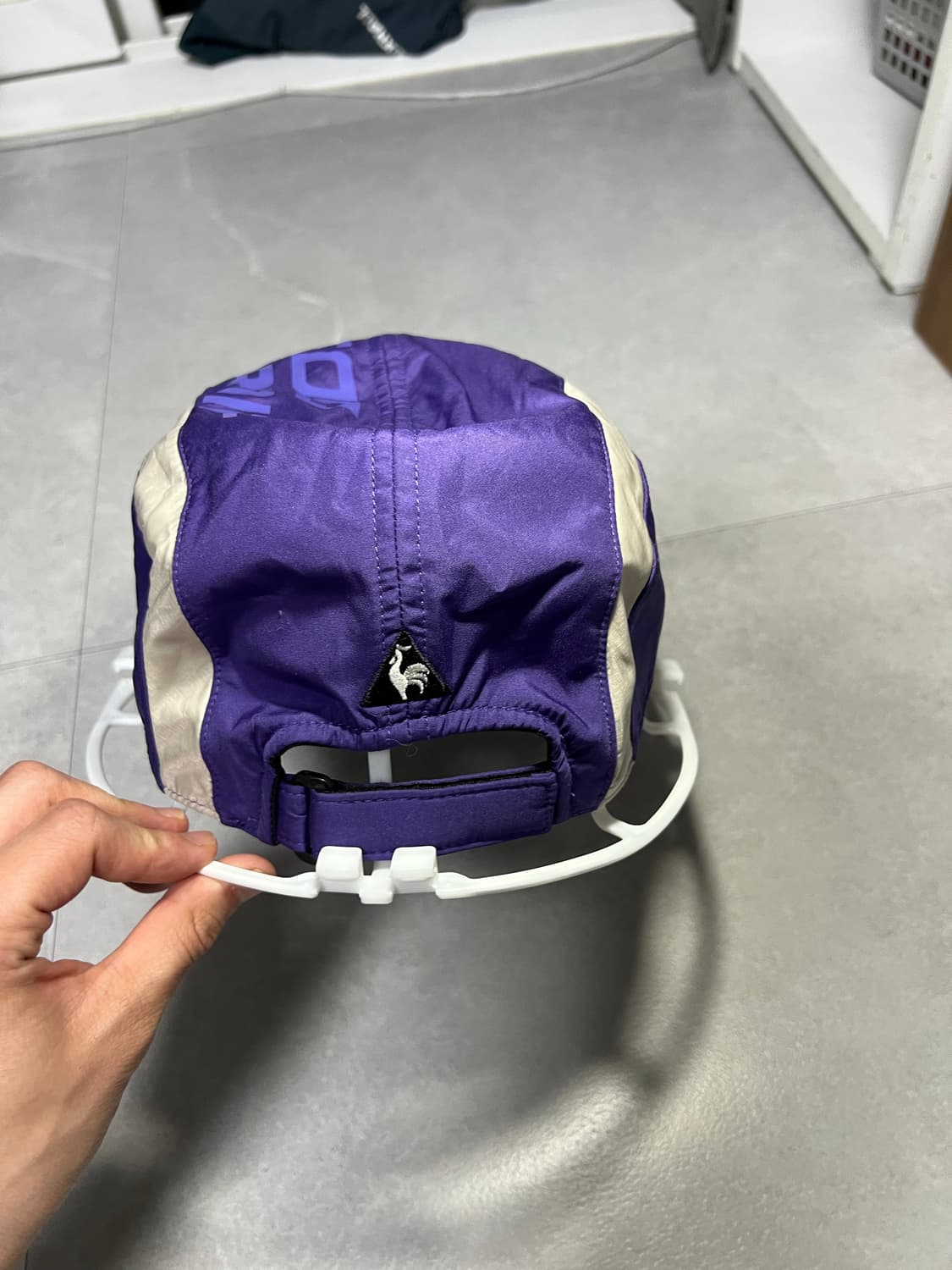 00s 르꼬끄 스포르티브 퍼플 볼캡 러닝캡 58cm 상품이미지4