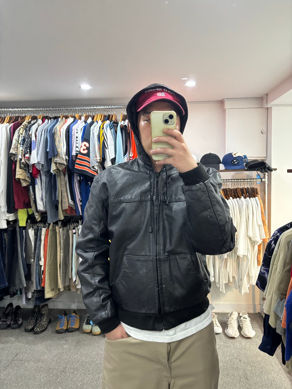 MAS 레더 액티브 자켓 상품이미지9