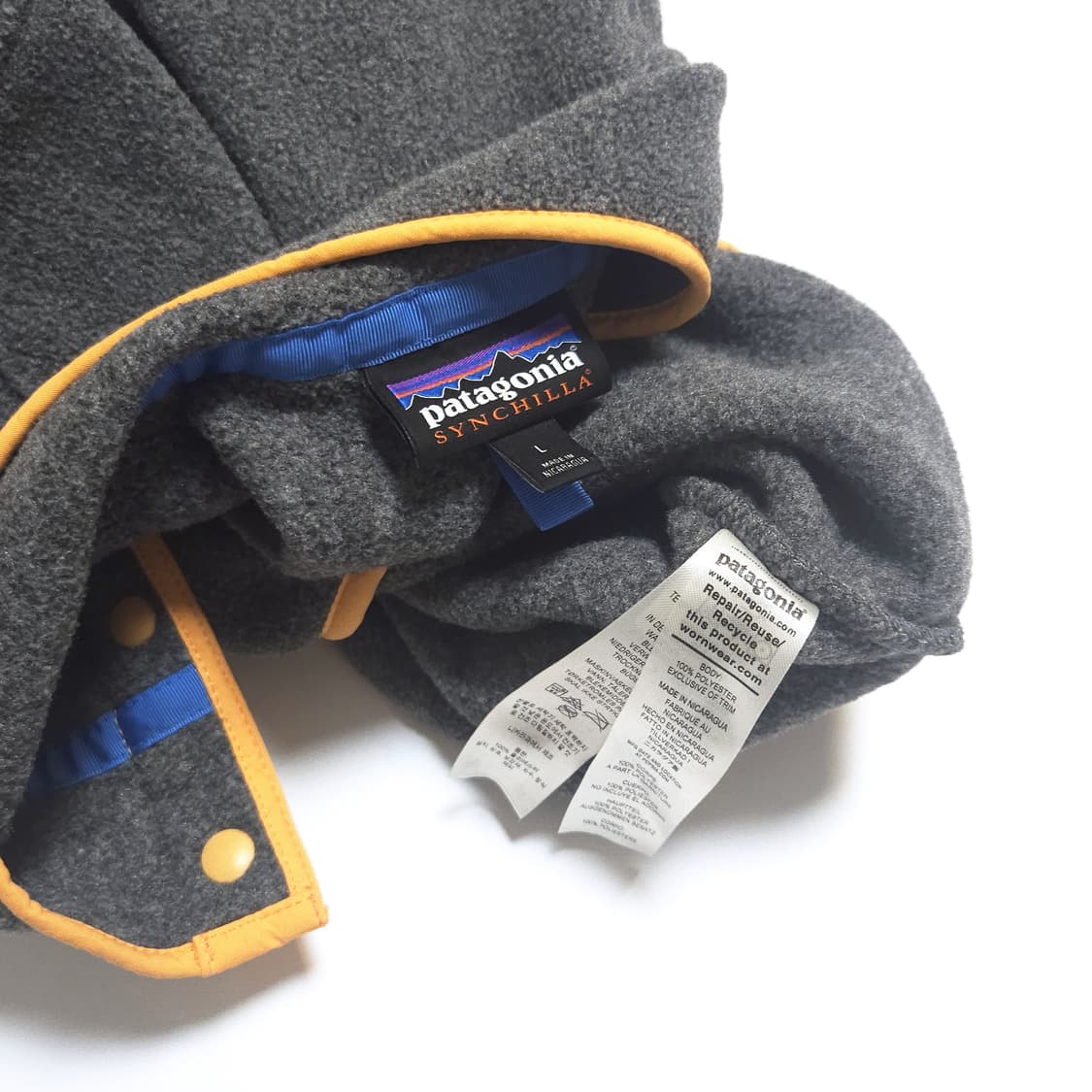 파타고니아 W 신칠라 풀오버 스냅티 후리스 비비드 애프리콧 상품이미지6