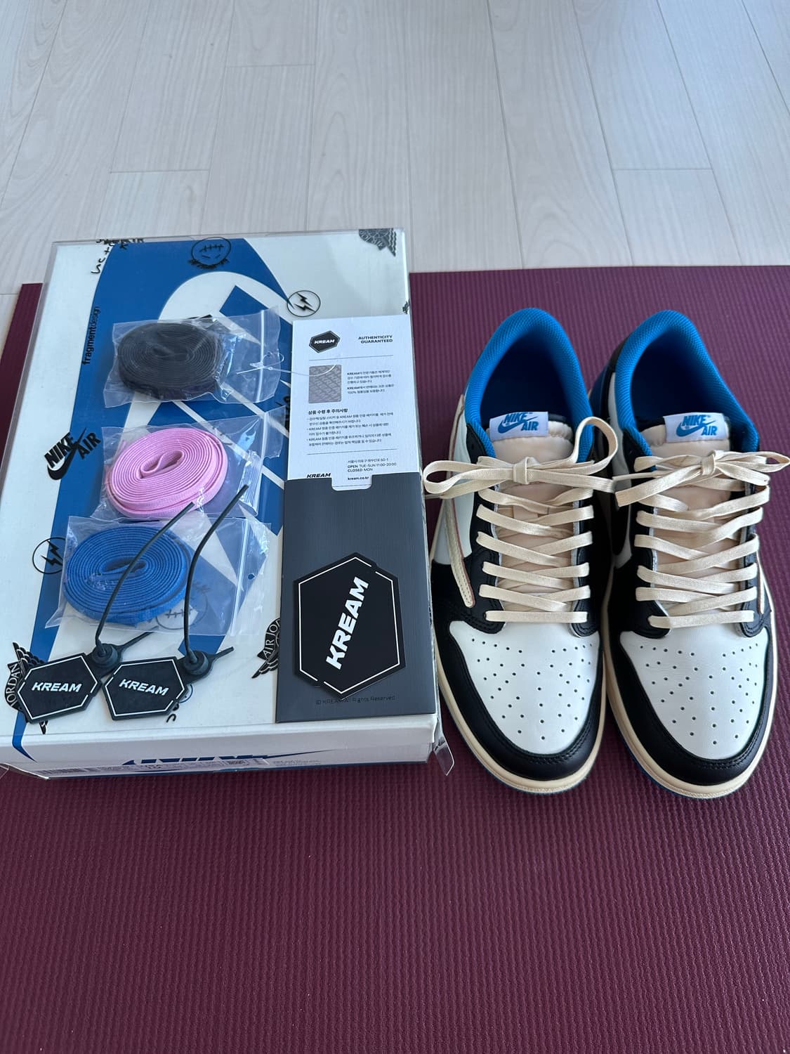 조던1스캇 프라그먼트 로우 280 상품이미지1