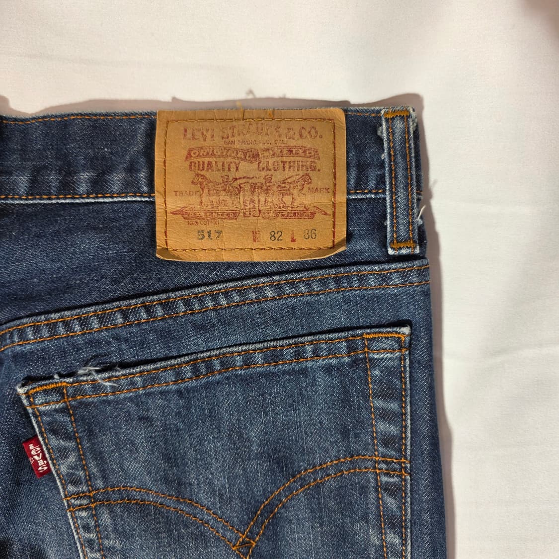 [32X34]리바이스 517 부츠컷 데님팬츠 상품이미지6