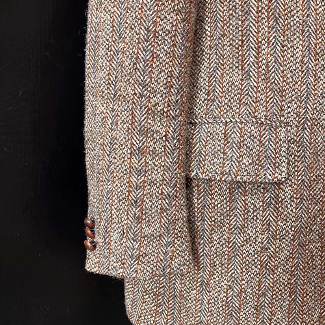 70s 해리스트위드 미국 백화점 테일러드 자켓 상품이미지6