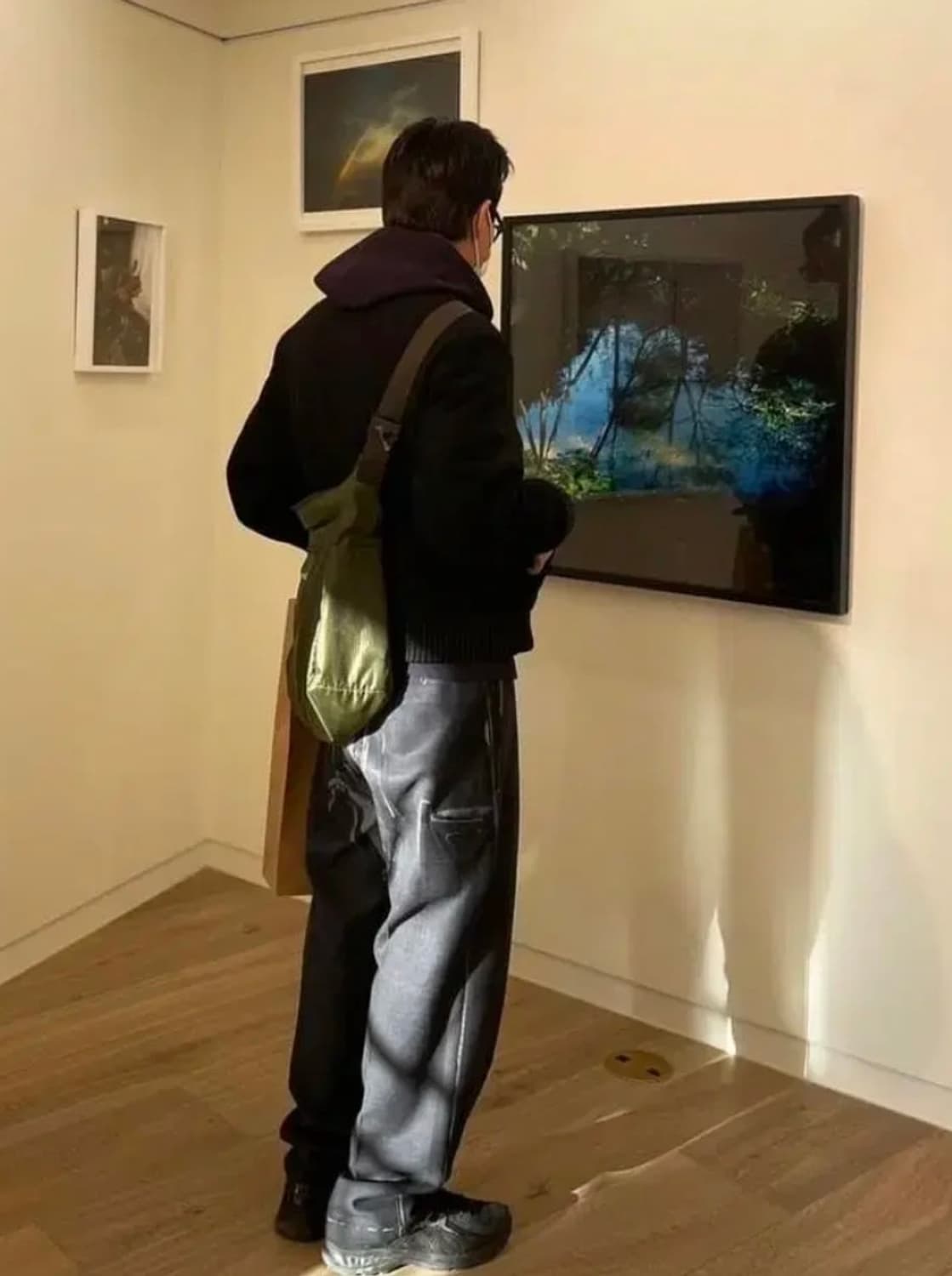 [50] 프라다 18fw 컬렉션 프린티드 트라우저 prada  상품이미지2