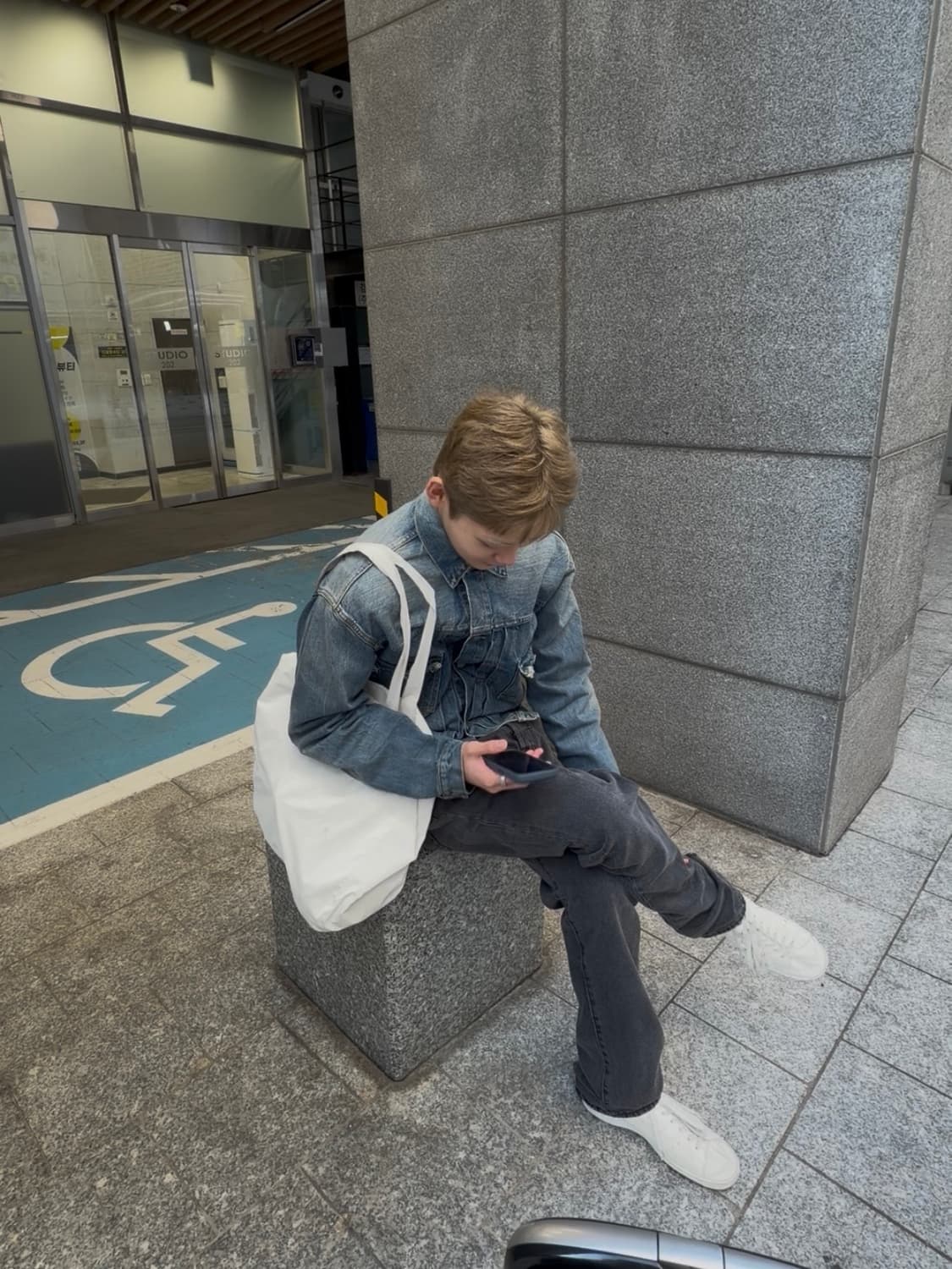 마르지엘라 21ss 디스트레스드 데님자켓(50) 상품이미지10