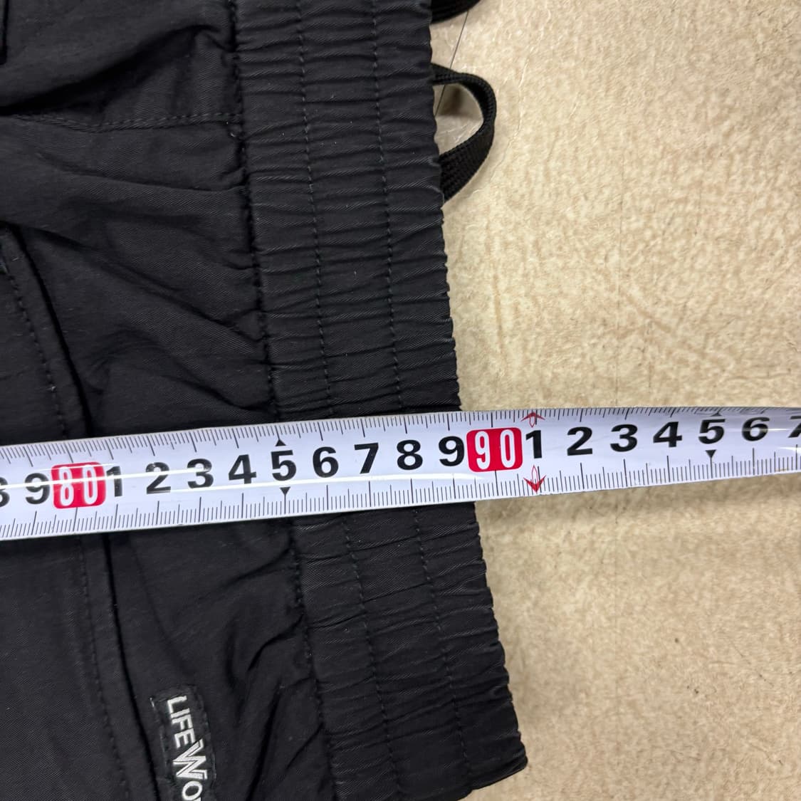 라이프워크 카고 블랙 조거 팬츠 상품이미지5