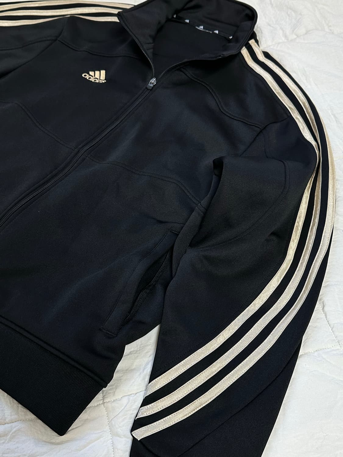 아디다스 검금 골드 져지 트랙탑 라지 상품이미지7