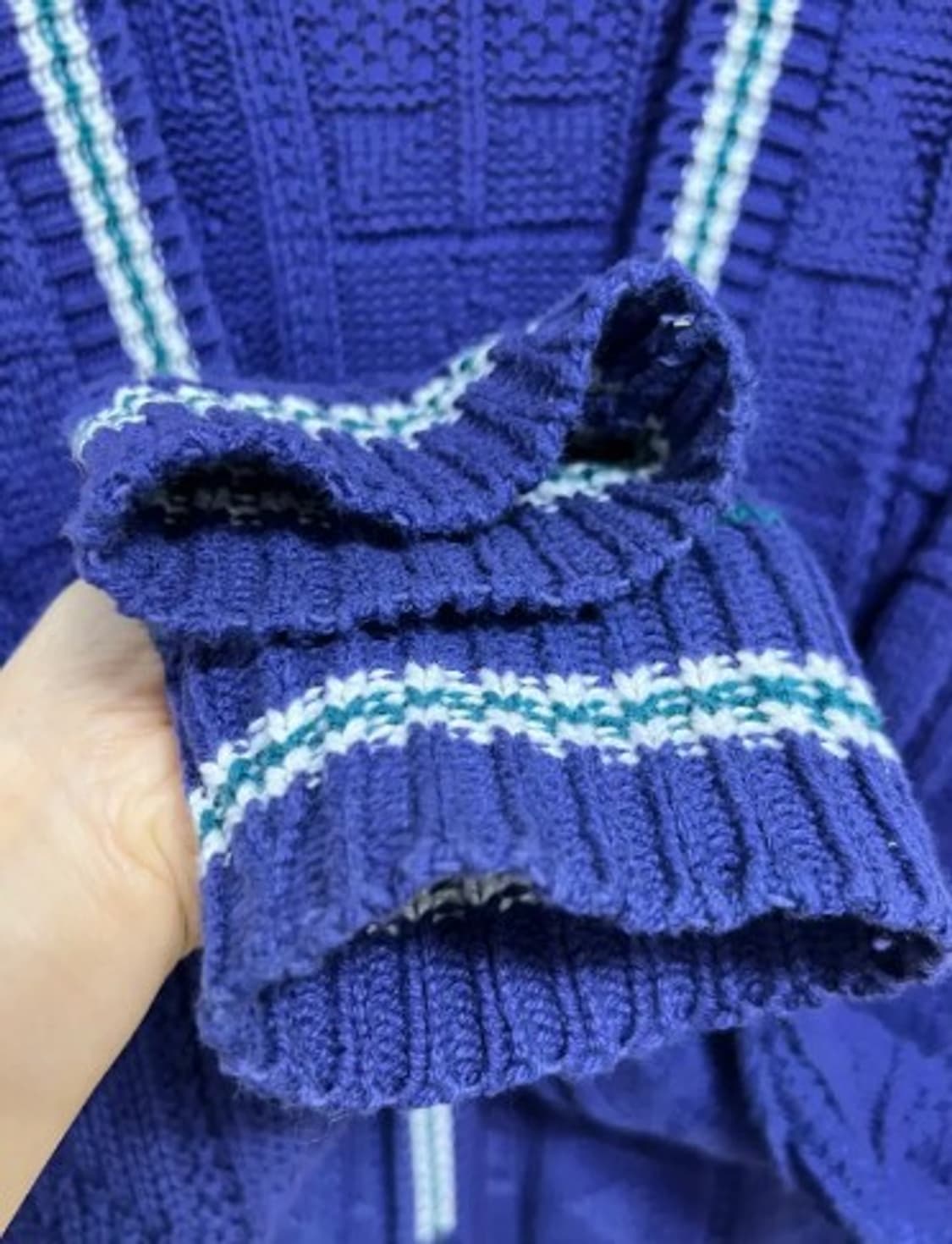 수입) SHENANDOAH 남성 오버핏니트가디건 made in USA 상품이미지4