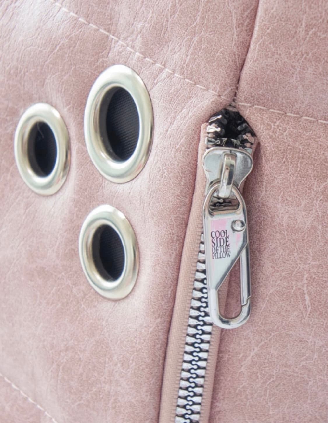 coolsideofthepillow 아일렛트레블백 핑크 상품이미지3