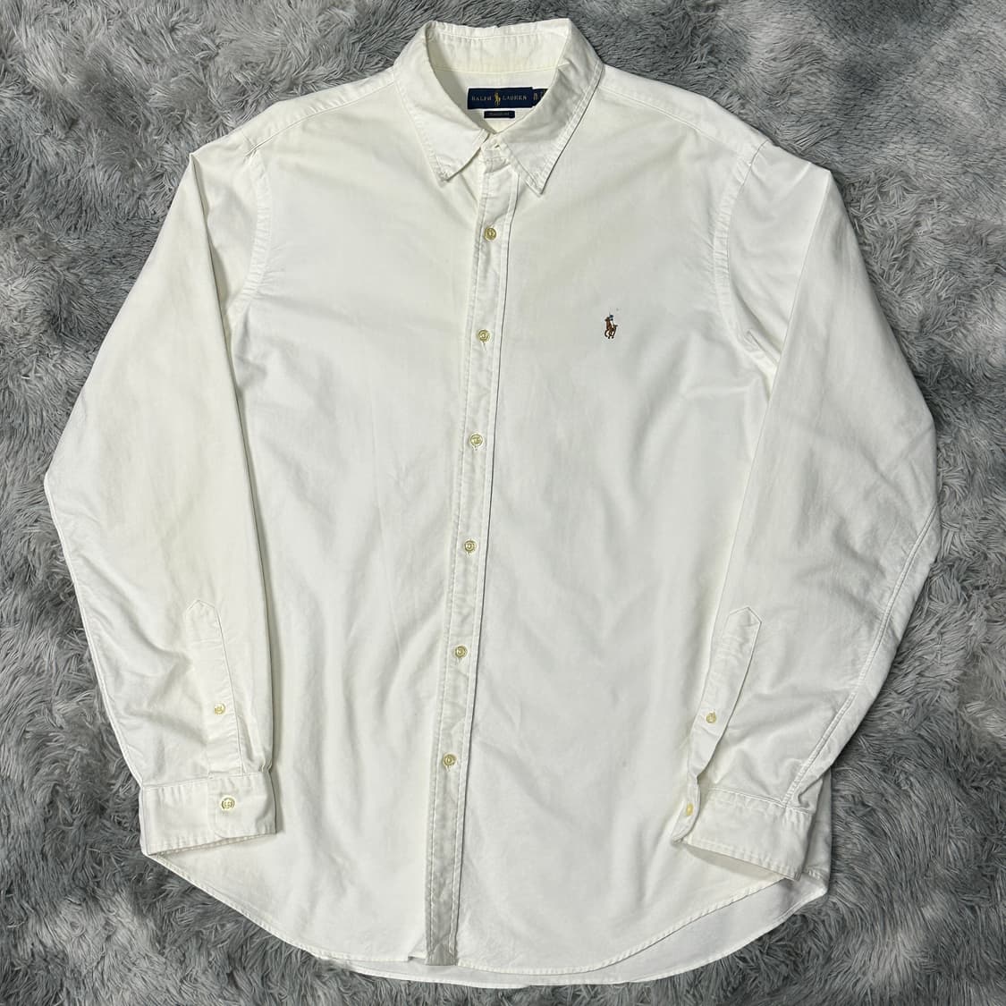 폴로랄프로렌 옥스포드 화이트 셔츠 XL 상품이미지1