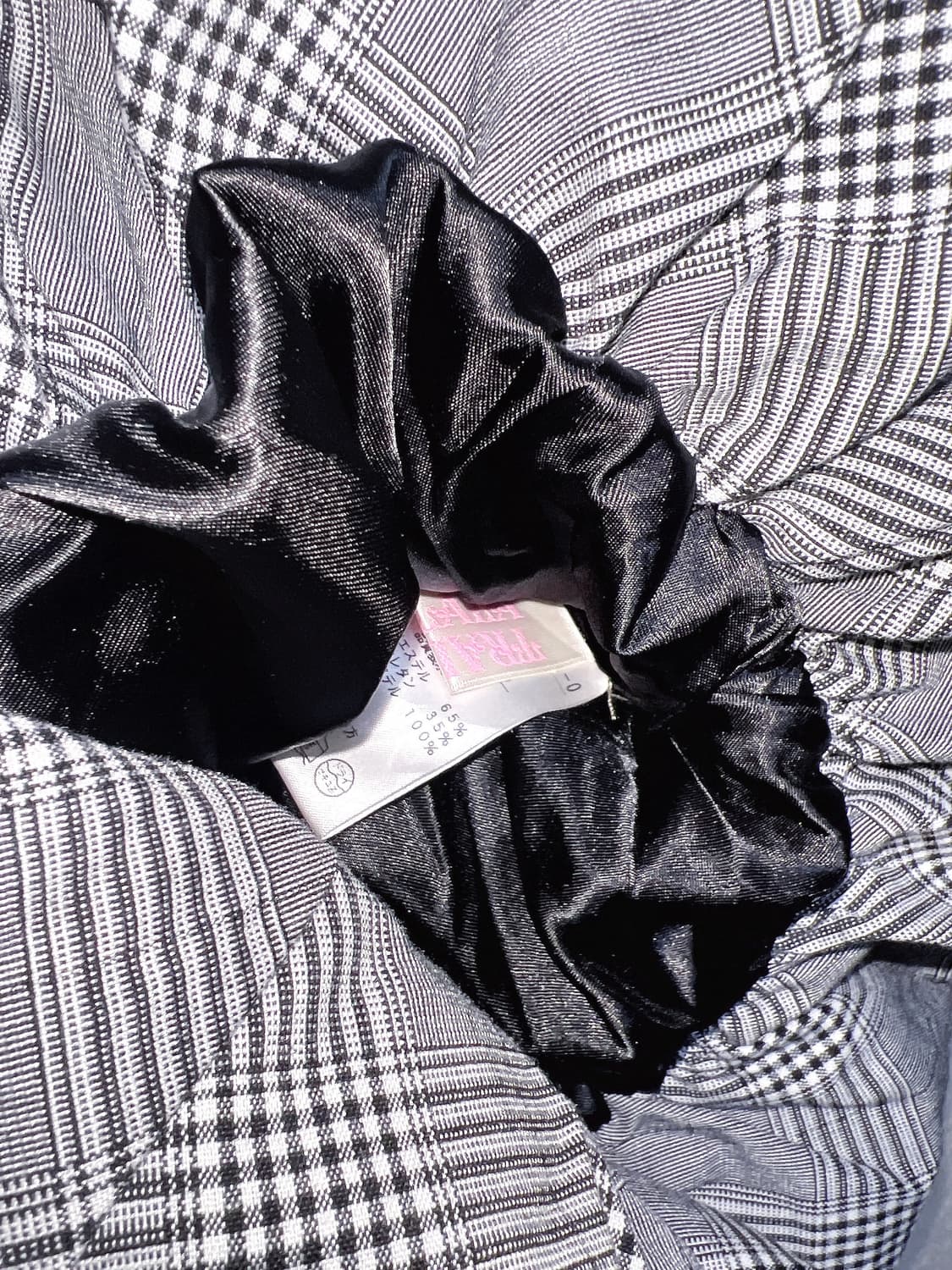 트랄라라 체크 레이스 호박 펌킨 벌룬 큐롯 숏팬츠 헤이세이핀터 갸루 고스 상품이미지7