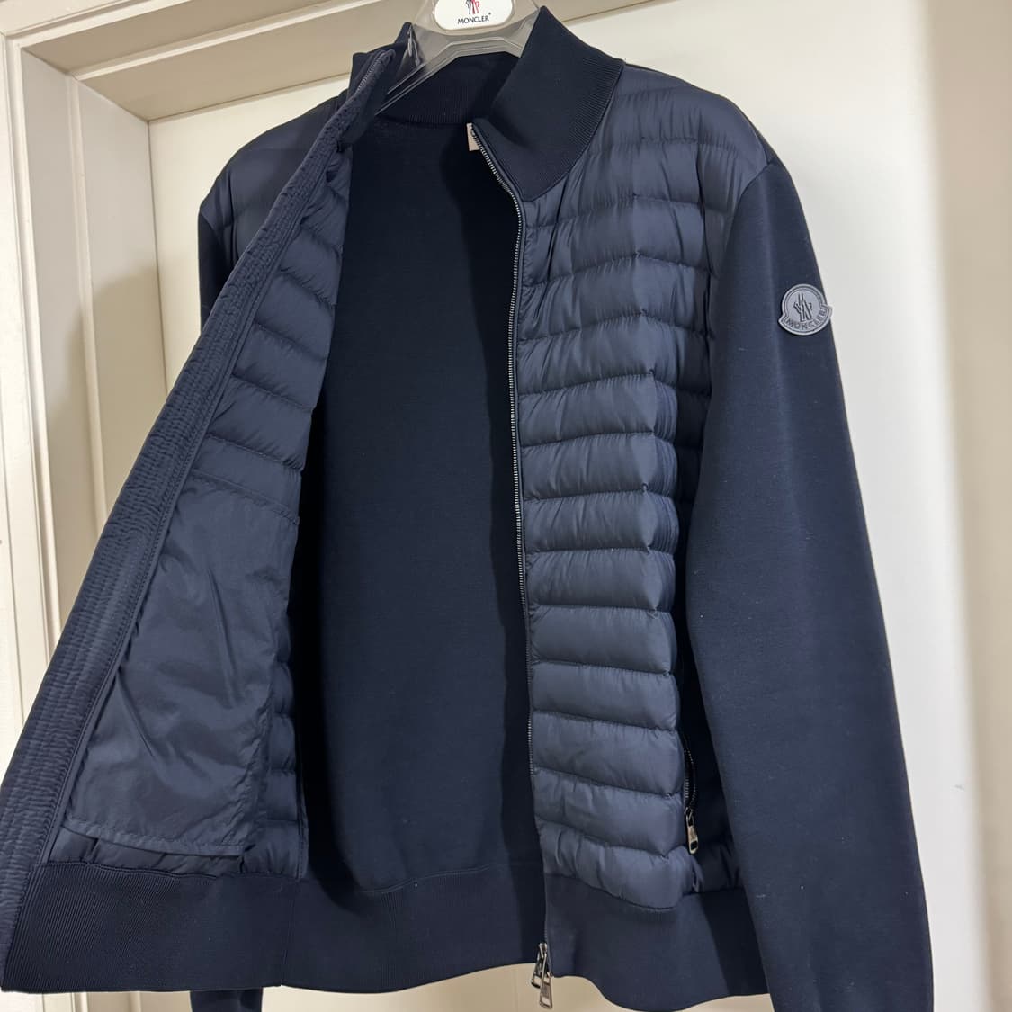 몽클레어 블랙와펜 니트패딩 L사이즈 상품이미지4