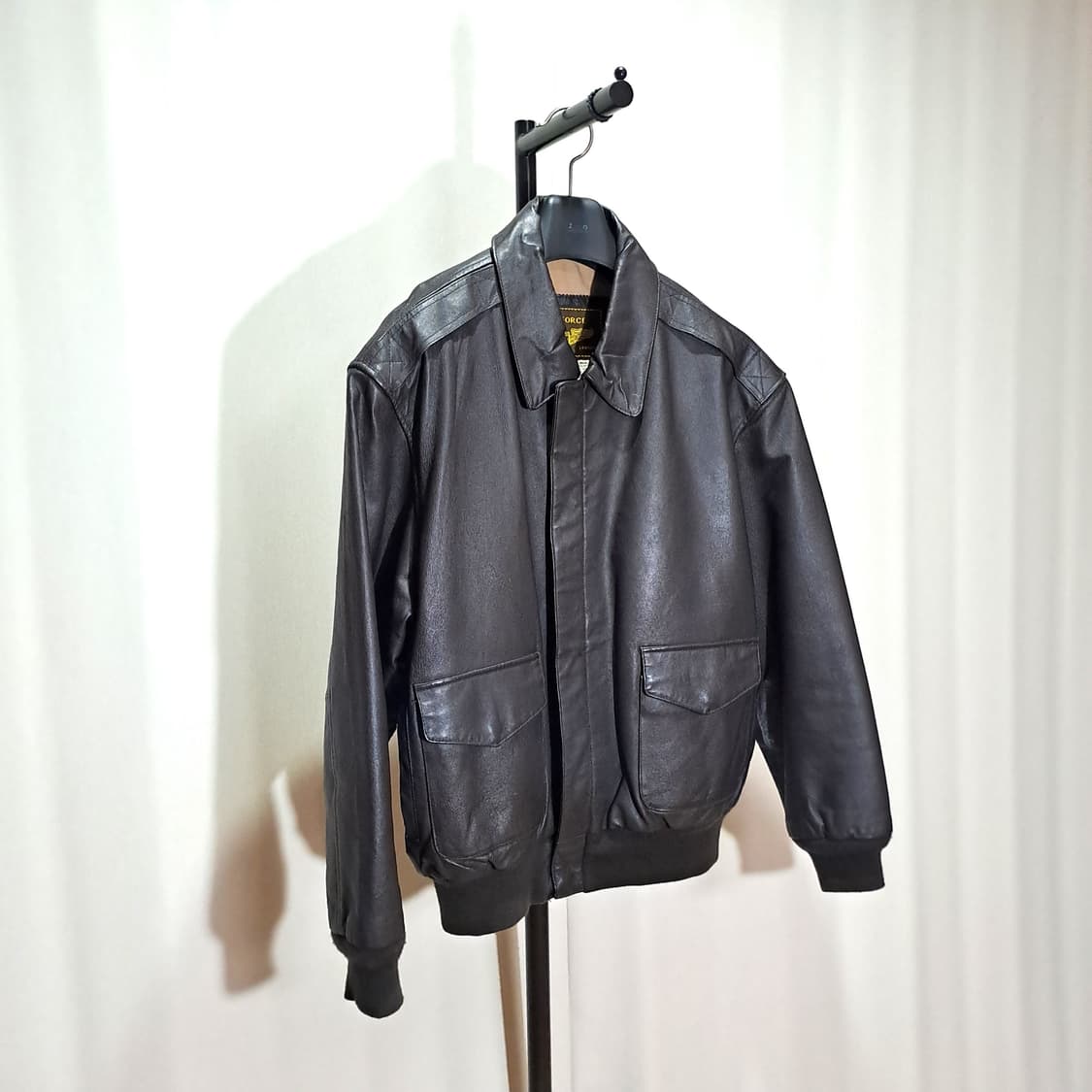 (택포) 에어포스 리얼레더 A-2 빅사이즈 115 B614 상품이미지2