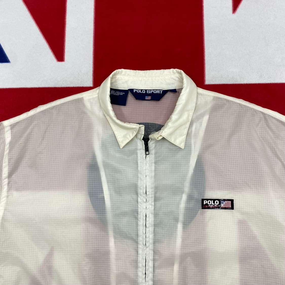 90s 폴로스포츠 나일론 스윙톱자켓 XL  상품이미지2