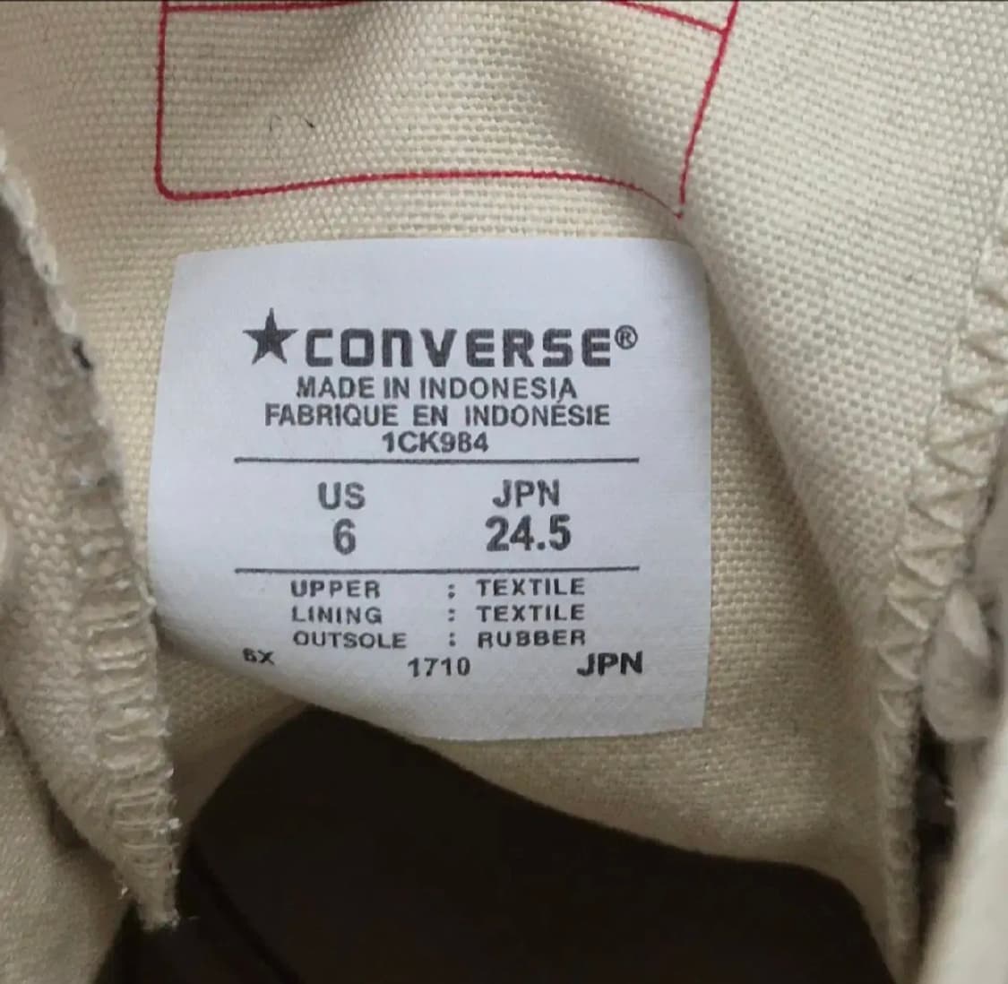 CDG 컨버스 어딕트 척테일러 하이탑 245 상품이미지5
