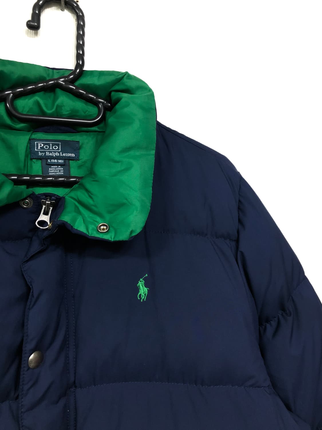 폴로랄프로렌 보이즈 덕다운 숏패딩 _ 네이비 상품이미지2