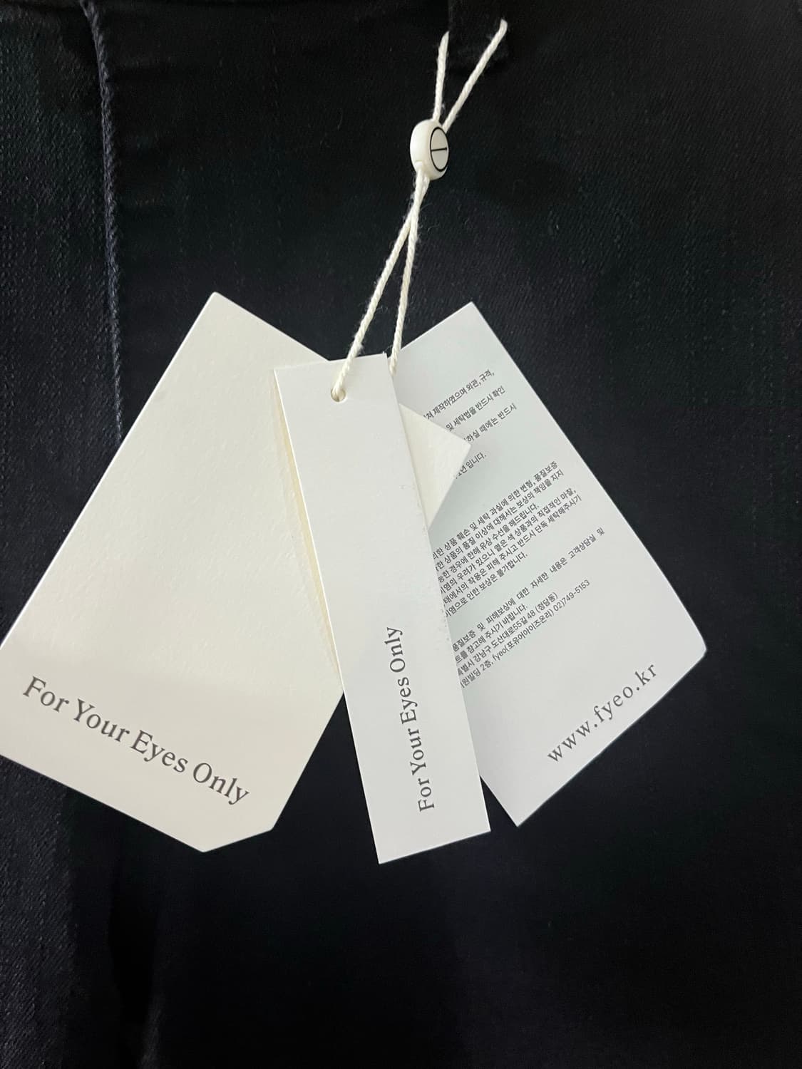 포유온 카프리팬츠 Clea Capri pants 블랙(36) 상품이미지9