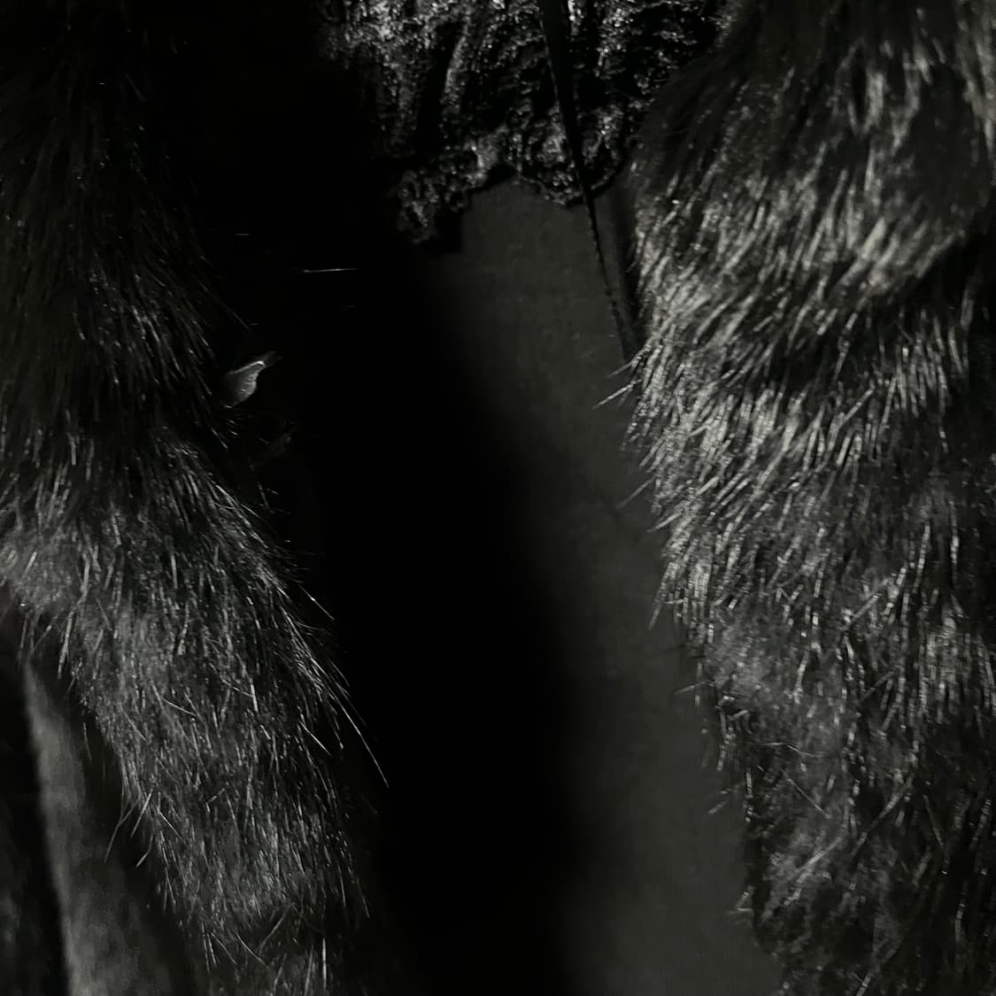 고스 리얼 래빗퍼자켓 자켓 펑크 갸루 토끼털 상품이미지6