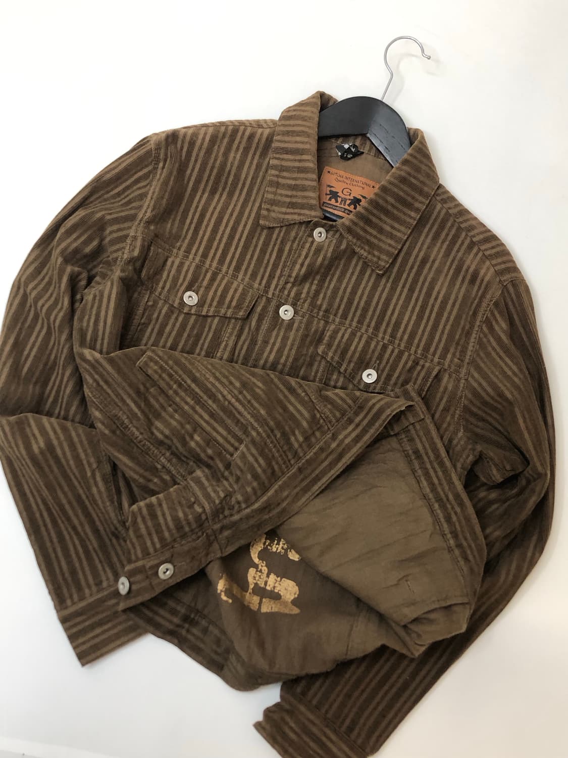 Gotcha 가챠 데님 초코 코듀로이 자켓 상품이미지1