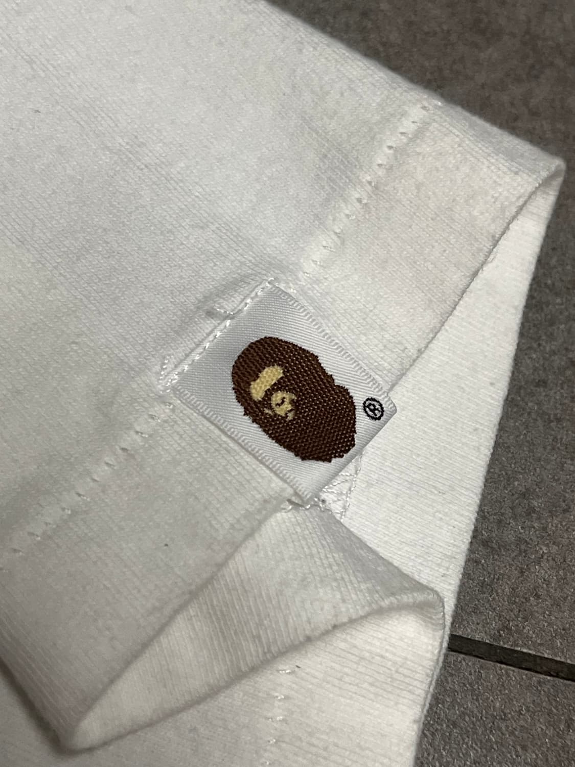 베이프 abc카모 블루 반팔티 상품이미지4