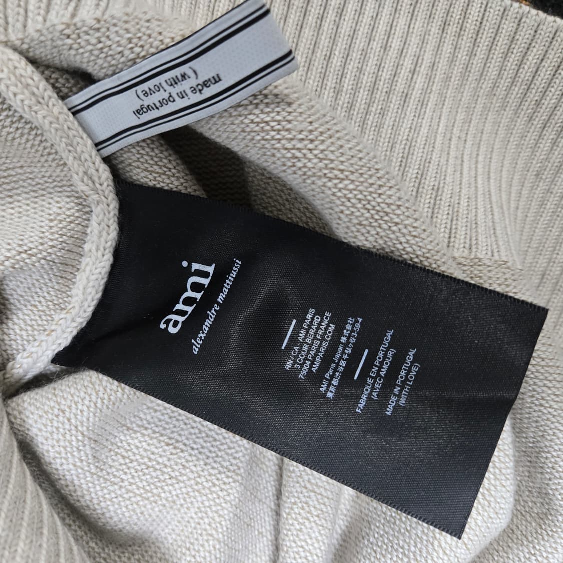 아미 빅하트로고 니트  상품이미지3