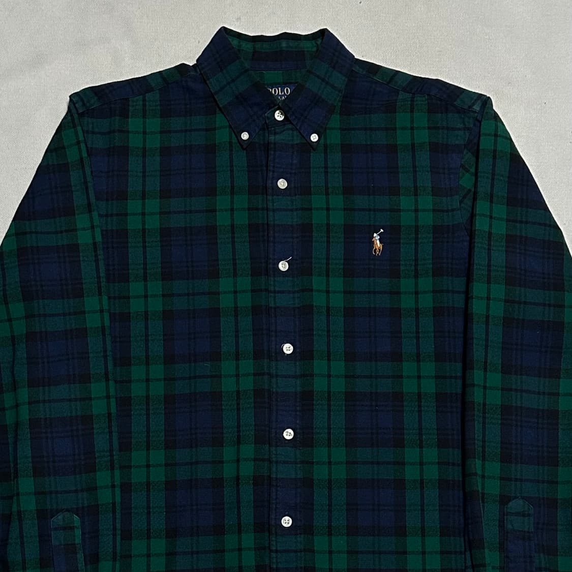 M 폴로랄프로렌 커스텀핏 태터솔 옥스포드 셔츠 상품이미지1