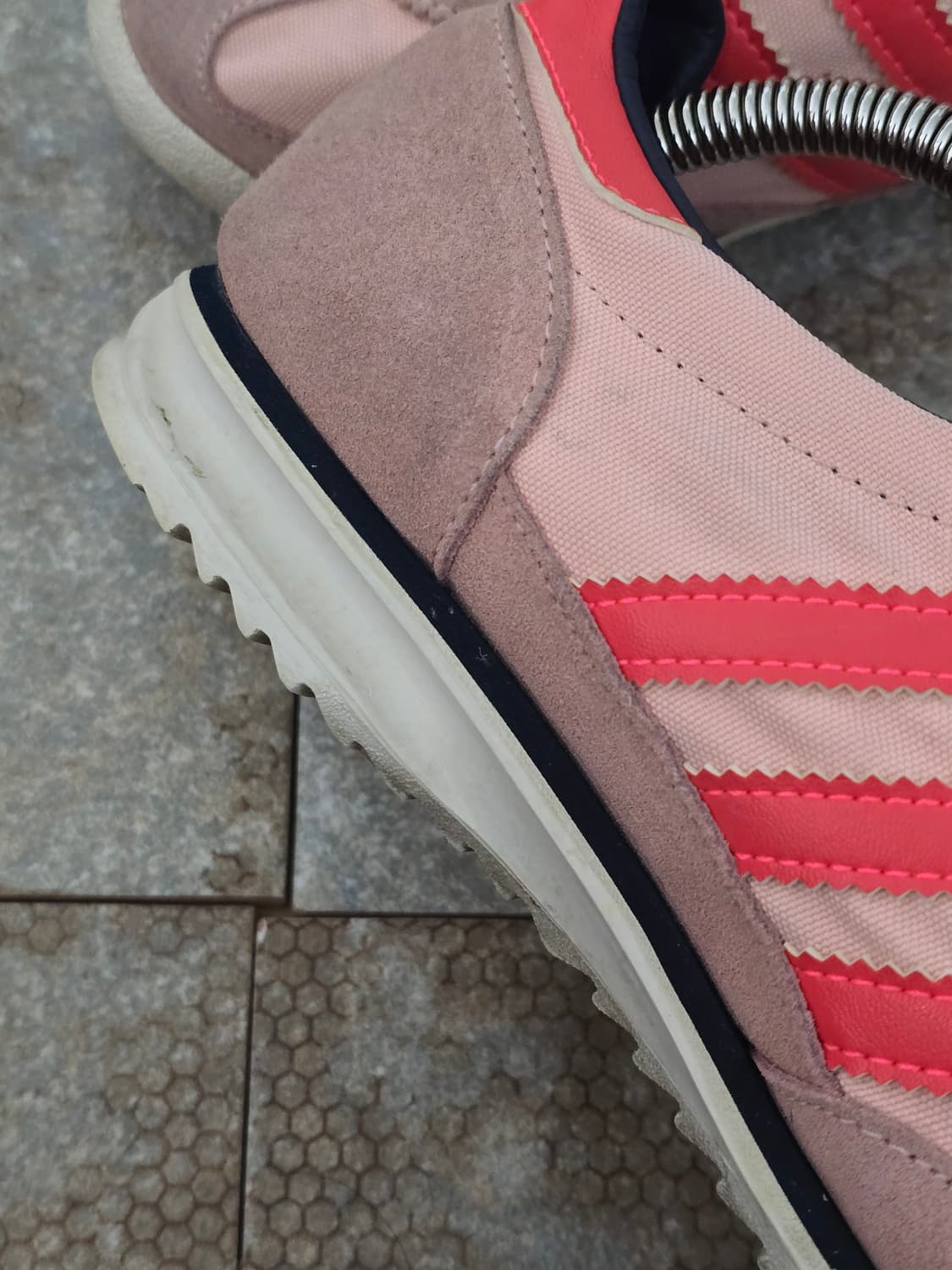 (240)아디다스 빈티지 sl 72 핑크  상품이미지5