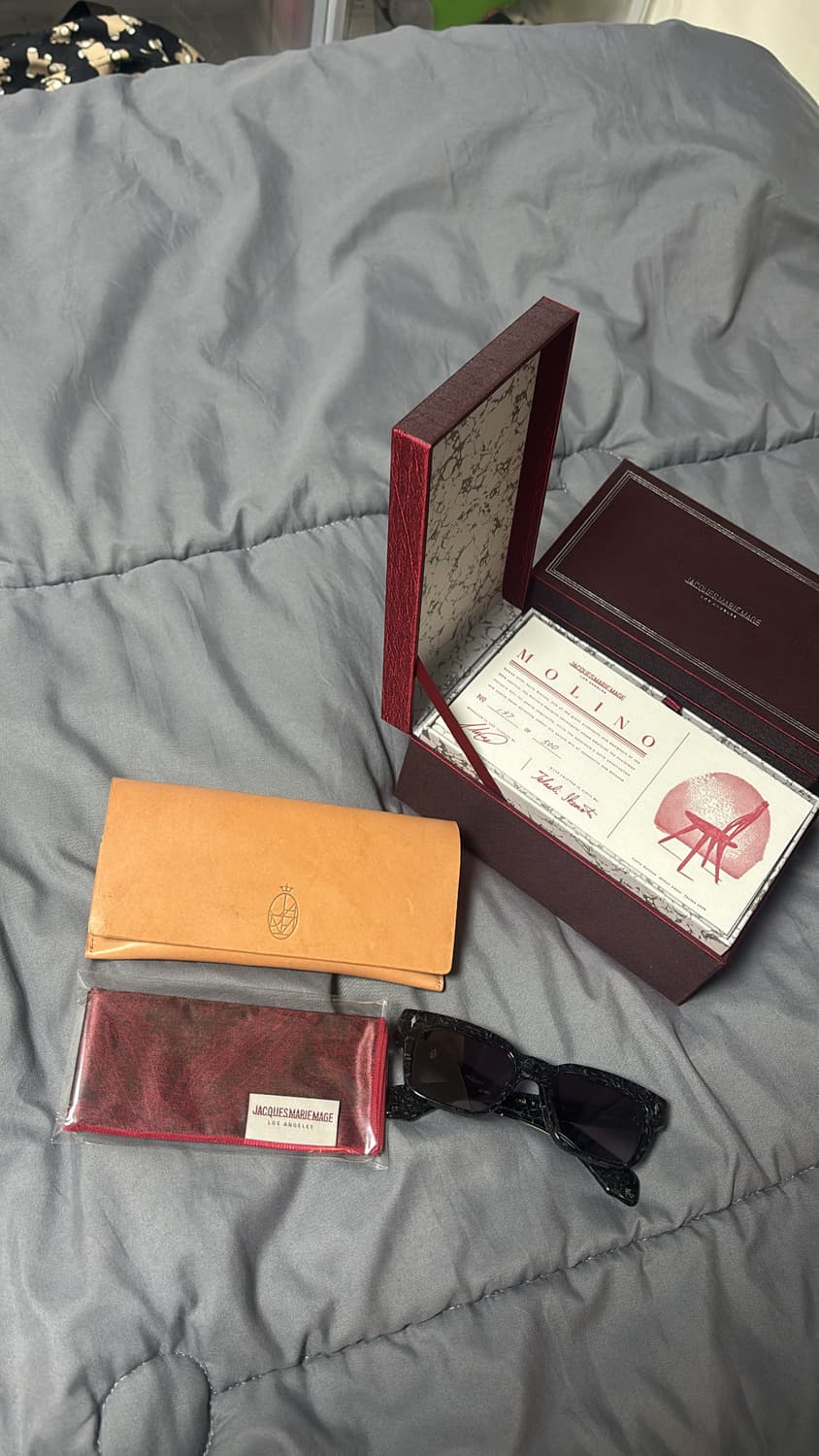 새상품 자크마리마지 몰리노 Sterling Silver 선글라스 안경 상품이미지8