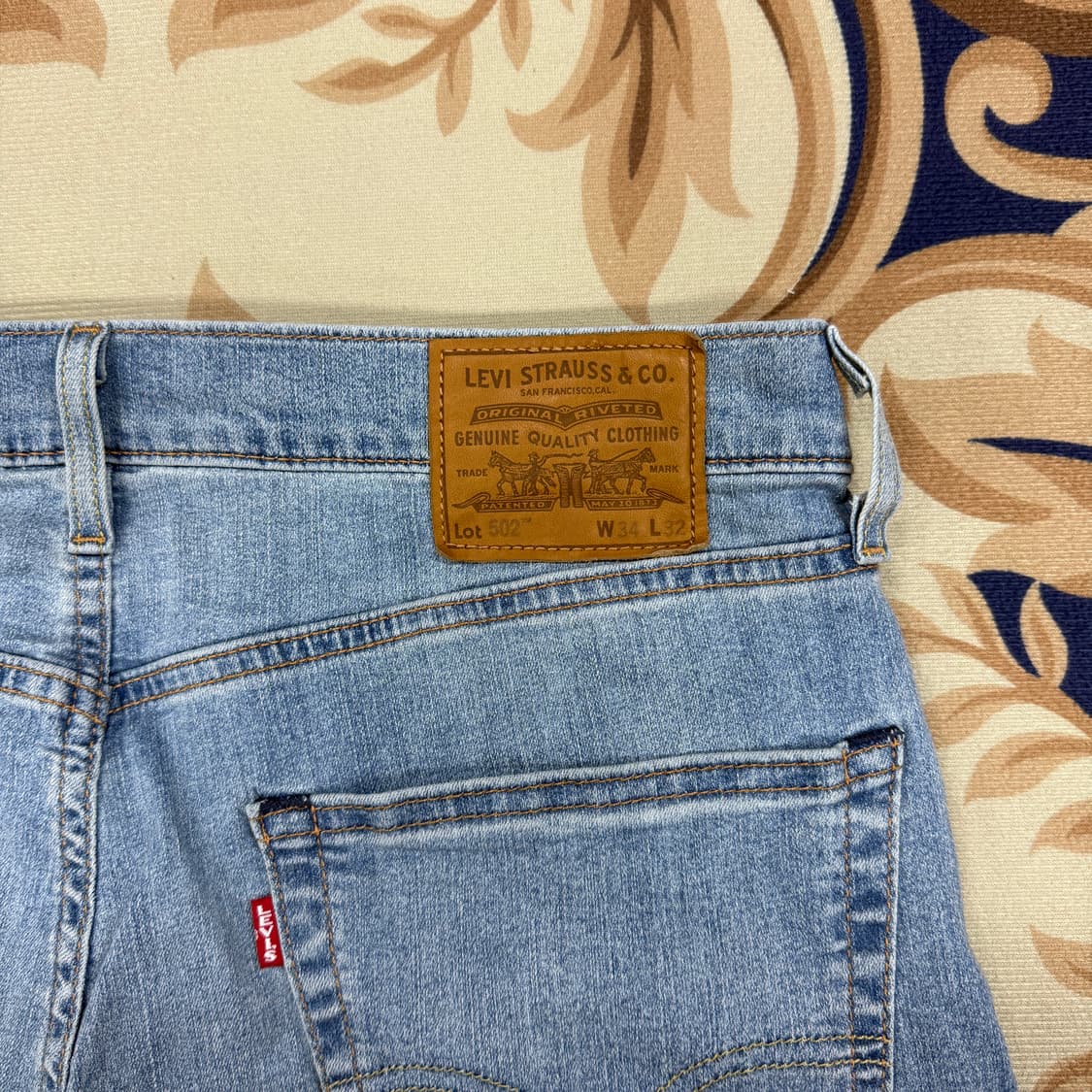 (34)리바이스 levis 502 데님팬츠 상품이미지2