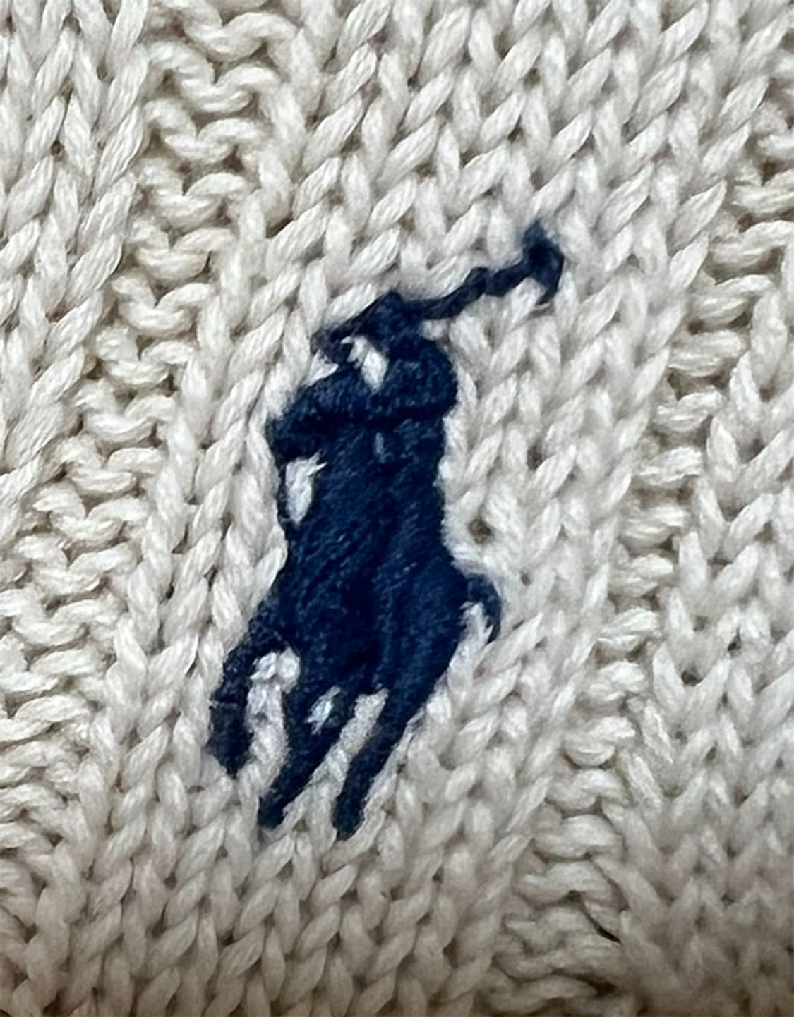 POLO 폴로 여자 꽈배기니트 기본 XS 44 85 상품이미지4