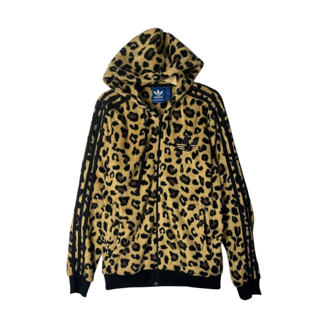 [Adidas] 아디다스 레오파드 플리스 갸루 후드집업 상품이미지1