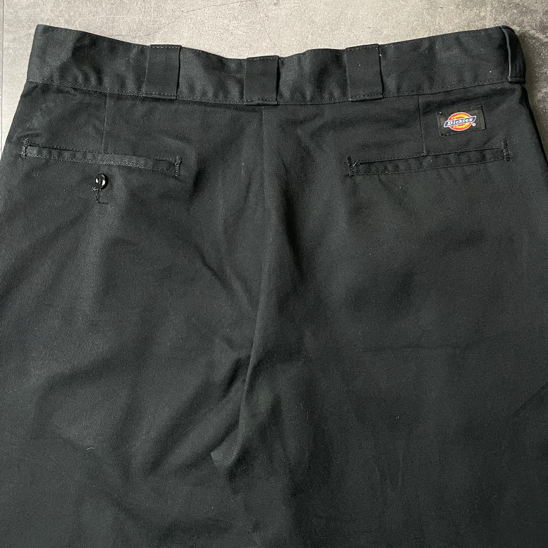 DICKIES 디키즈874 빈티지 블랙 코튼 워크 팬츠 A00802 상품이미지6