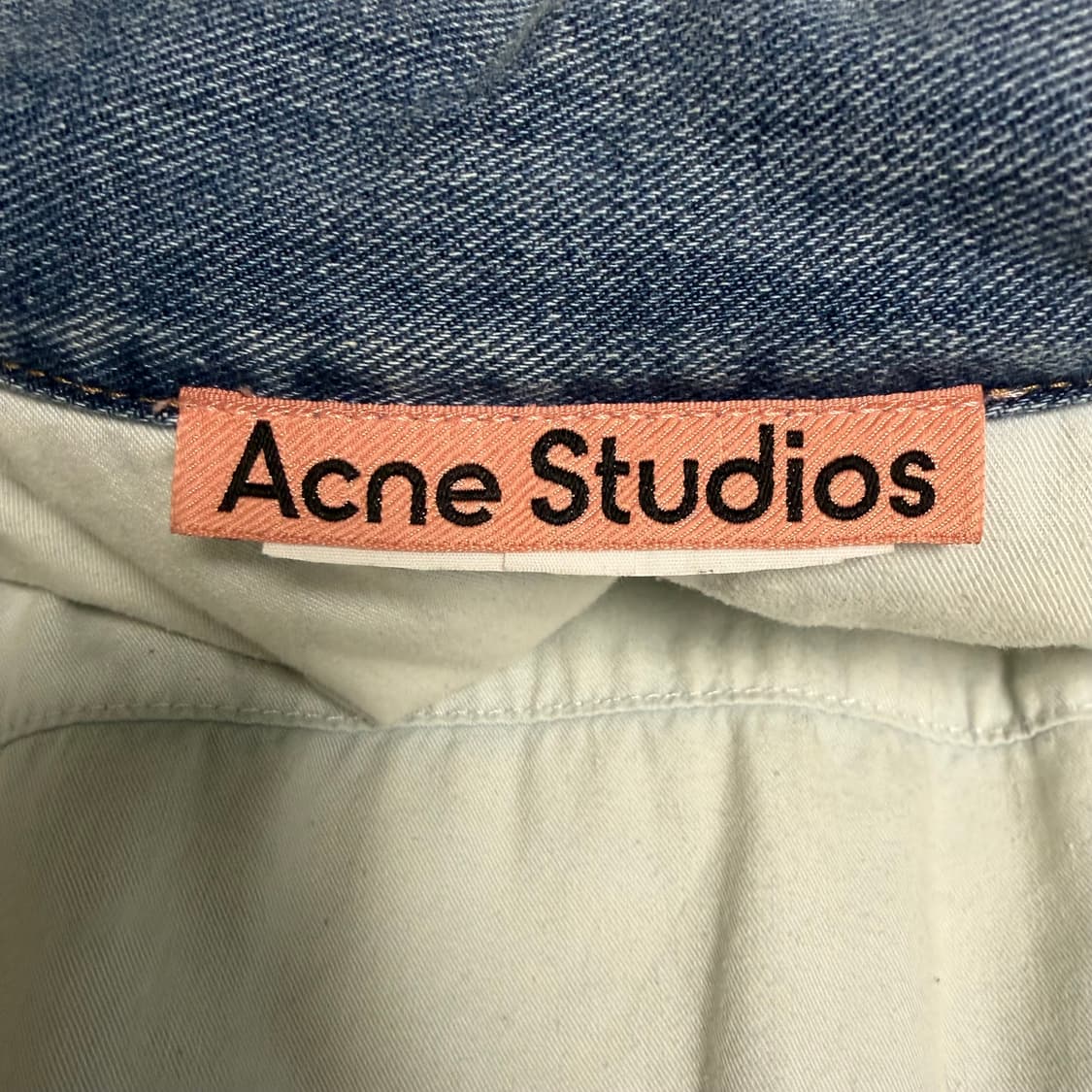 아크네 패디드 데님 자켓 상품이미지4