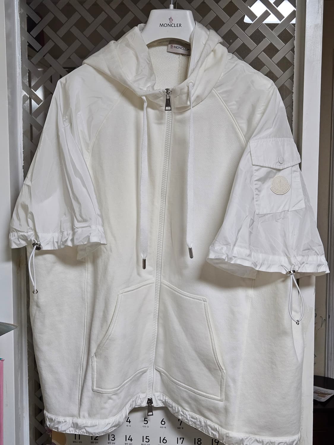 (정품/새제품) 몽클레르 A라인 스웻 가디건 상품이미지1