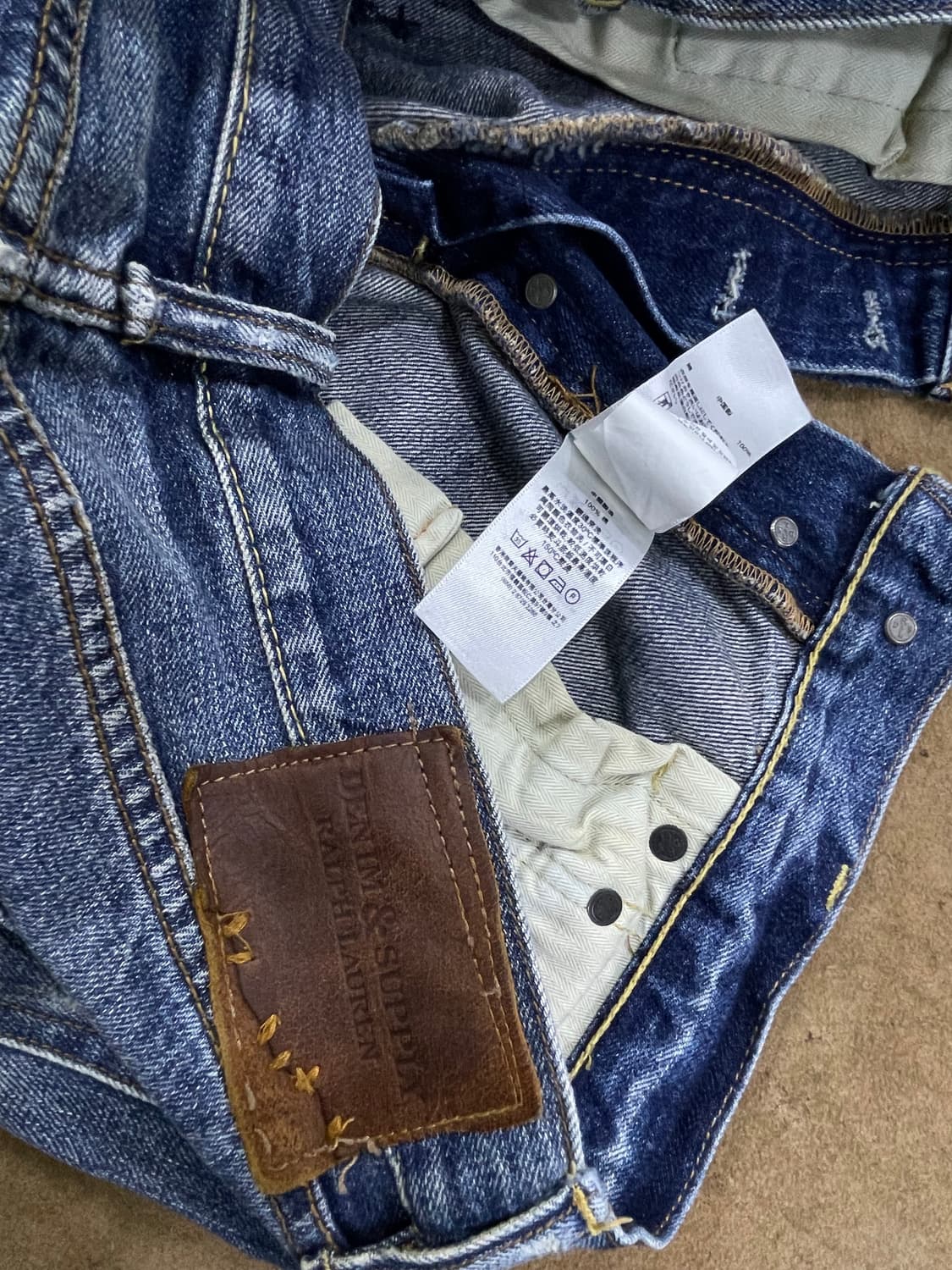 폴로랄프로렌(DS)/멀티패치 디스트레스드 청바지(31“) 상품이미지8