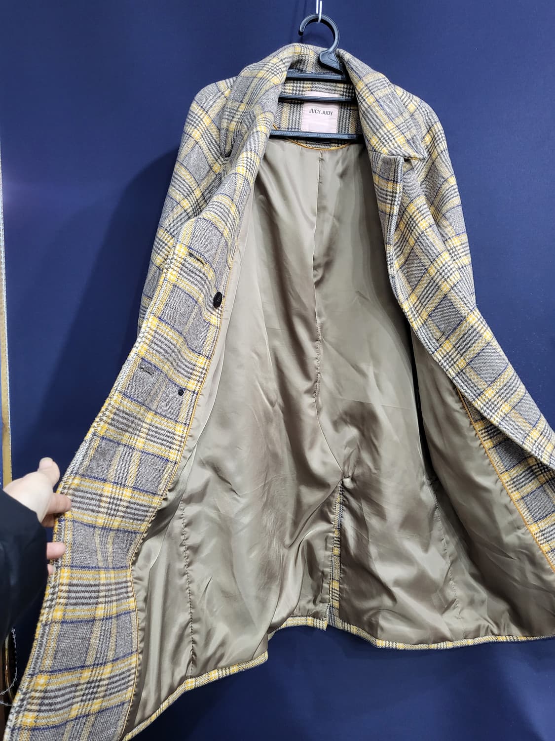 쥬시쥬디 오버핏 울 코트 상품이미지5