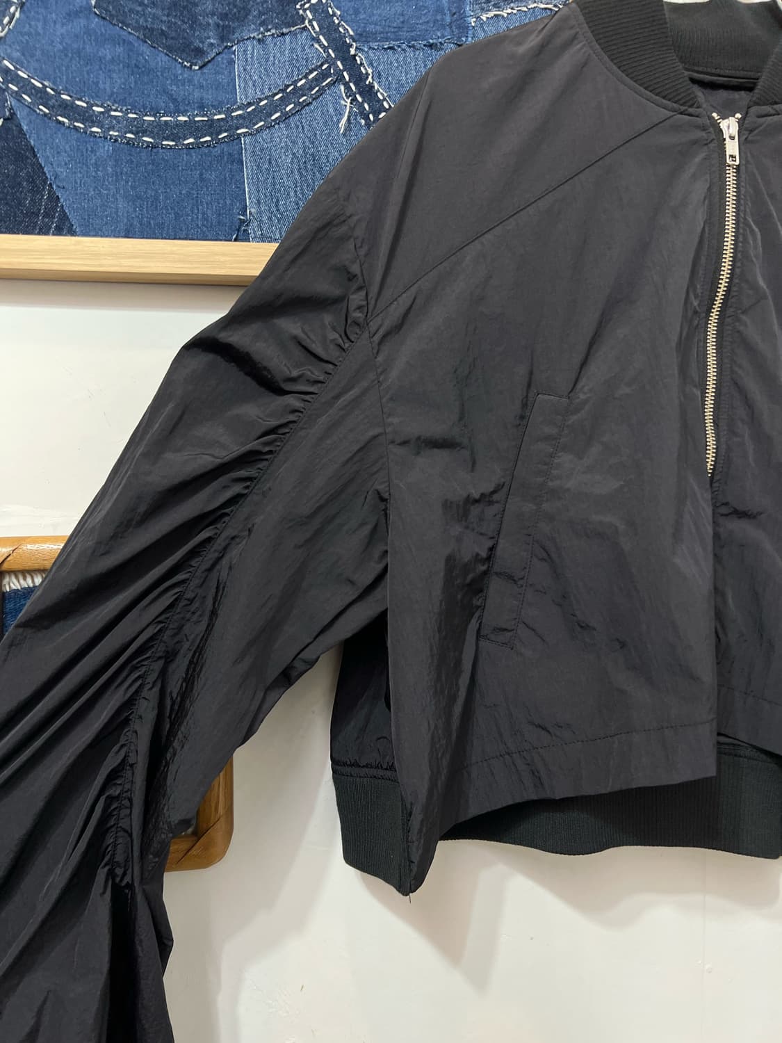 👧🏻JEANASIS  Shirring Crop Jacket 상품이미지6