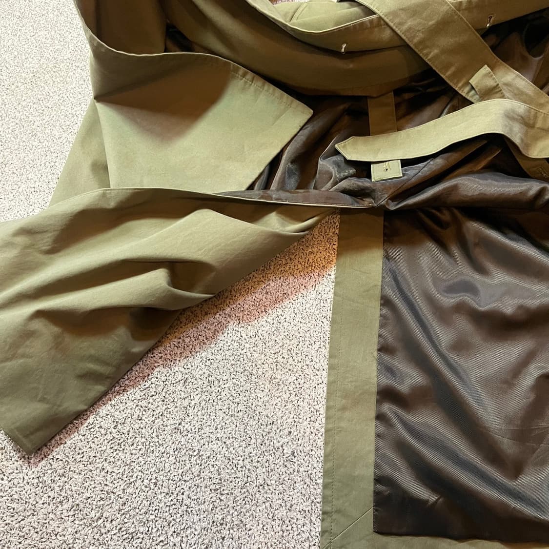 노앙 더블 트렌치 코트 상품이미지5