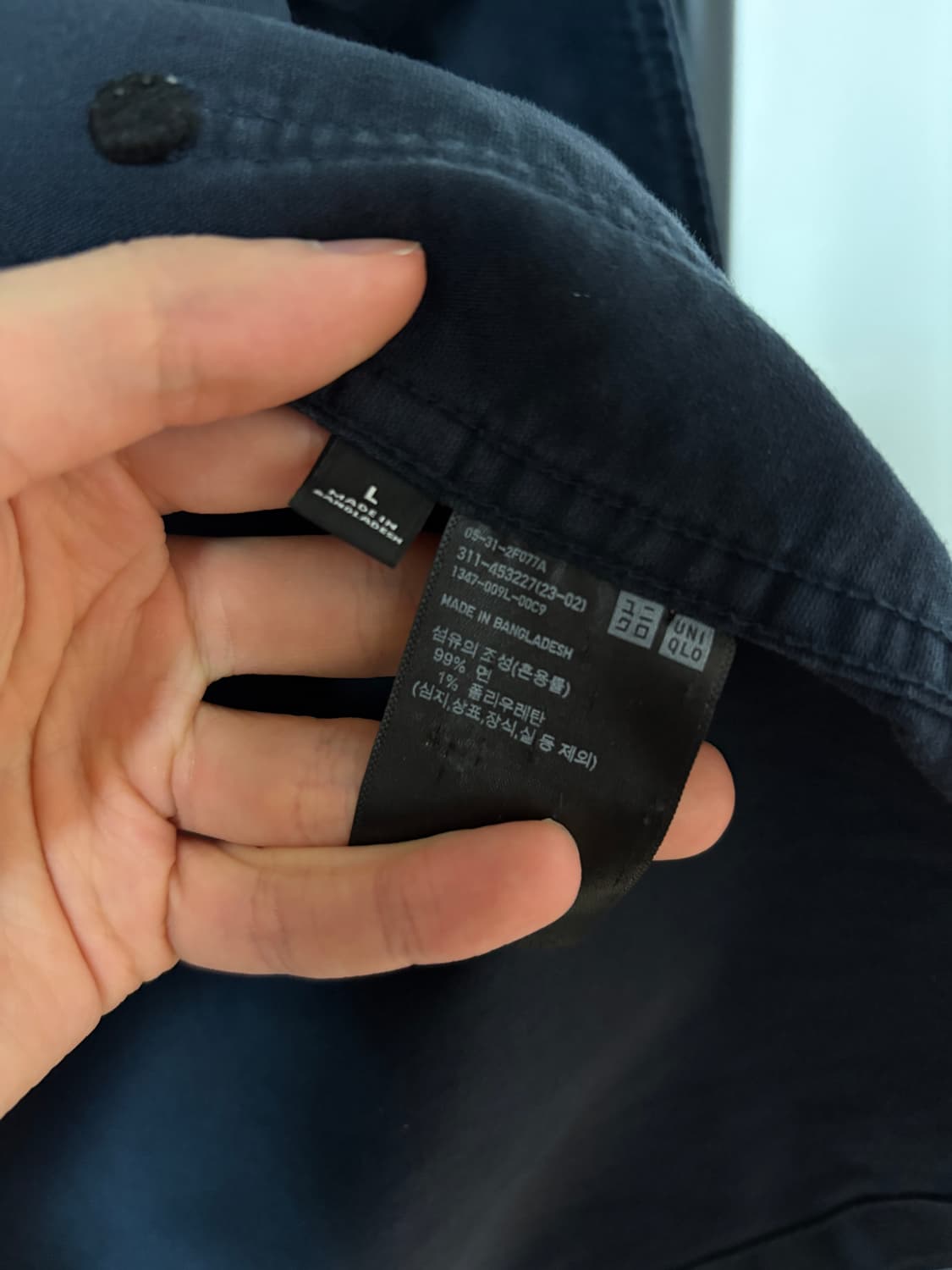 유니클로 유틸리티 워크 자켓 네이비 상품이미지5