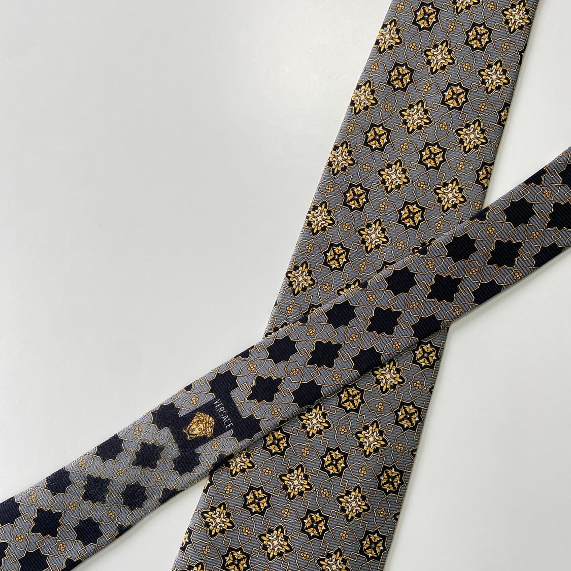 Versace 베르사체 정품 명품 넥타이 상품이미지4