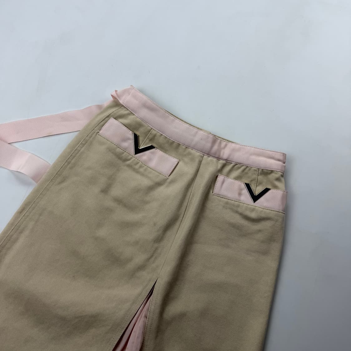 발렌티노 코튼 미디 스커트 상품이미지8